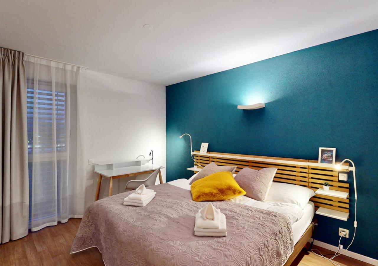 Collombey-Muraz Alp Art Hotel Monthey מראה חיצוני תמונה